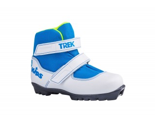 Ботинки лыжные детские TREK Kids2 белый (лого синий) N