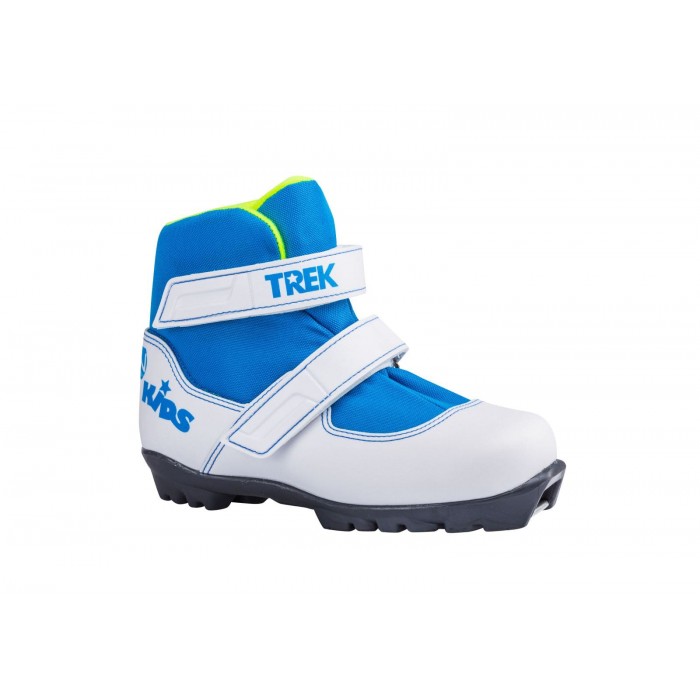 Ботинки лыжные детские TREK Kids2 белый (лого синий) N