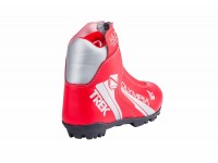 Ботинки лыжные женские TREK Olympia1 красный (лого серебро) N