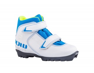 Ботинки лыжные детские TREK Snowrock2 белый (лого синий) N