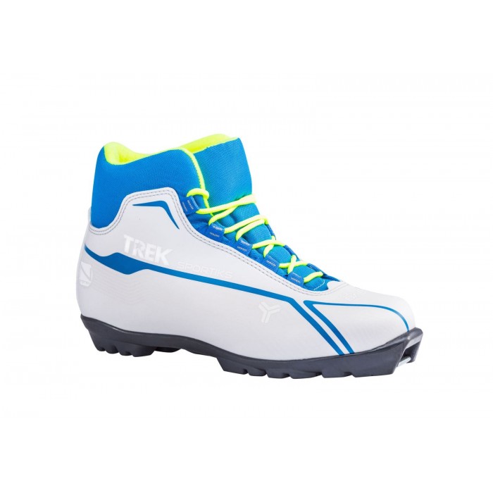 Ботинки лыжные TREK Sportiks5 белый (лого синий) N