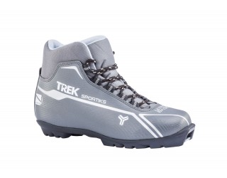 Ботинки лыжные TREK Sportiks6 металлик (лого серебро) N